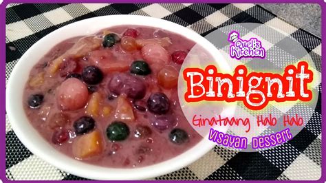 HOW TO COOK BINIGNIT .